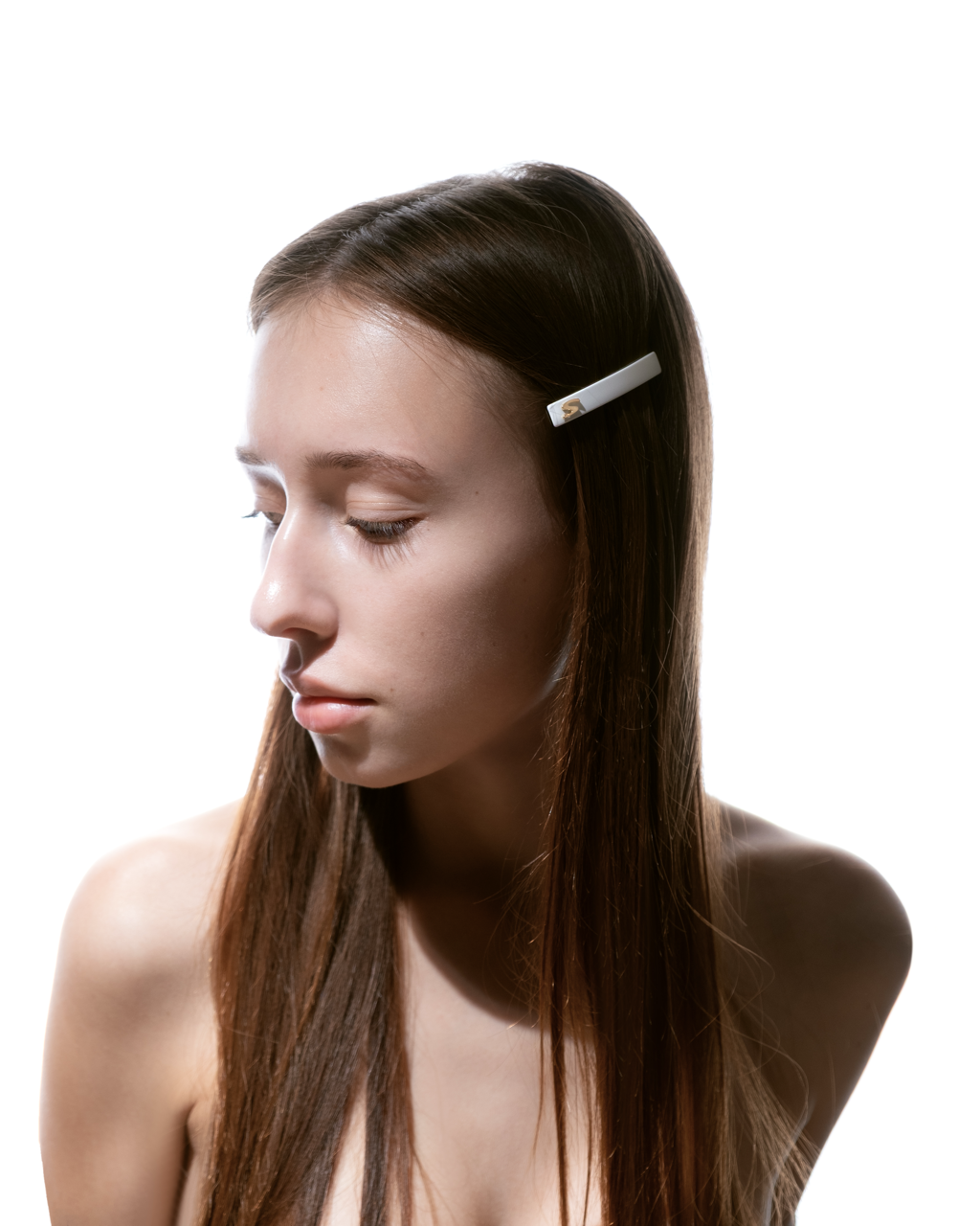 Barrette Classique XS - Cream & Black