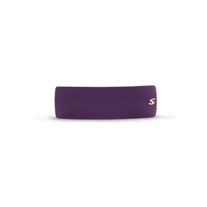 Sacrae Barrette Classique L Purple Karma — polished acetate on clean surface