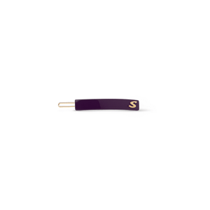 Sacrae Barrette Classique XS Purple Karma — polished acetate on clean surface
