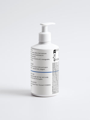 Sacrae Moisturising Shampoo — front label detail