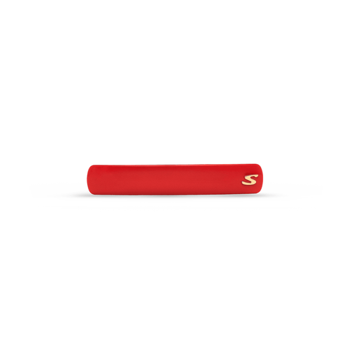 Sacrae Barrette Classique M — midnight rouge, bordeaux acetate on black