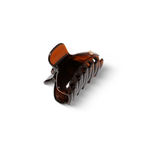 Eva Small Claw Clip – Tortoise - Sacrae Beauty