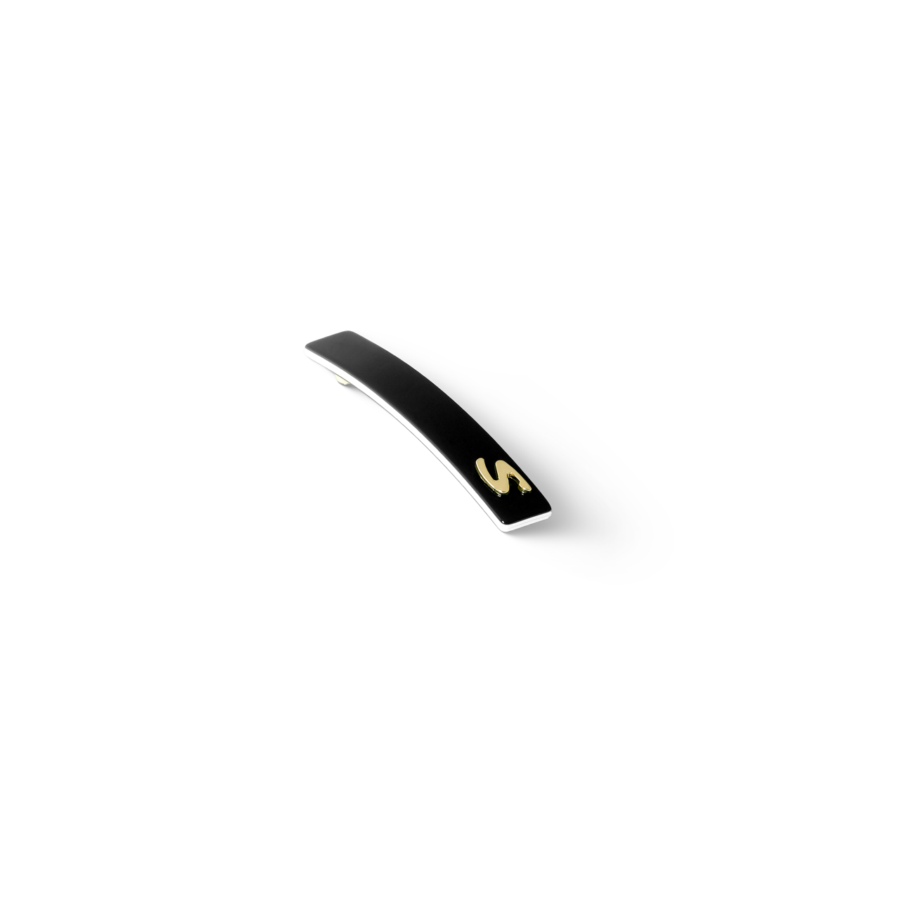 Barrette Classique XS - Black & Cream