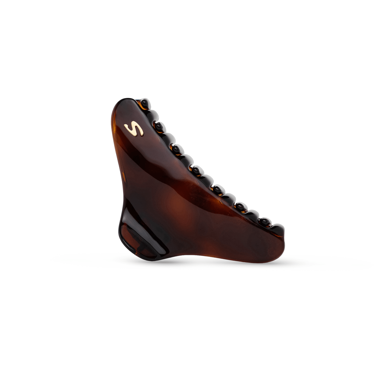 Large French Yoga Hair Clip – Tortoise - Sacrae Beauty