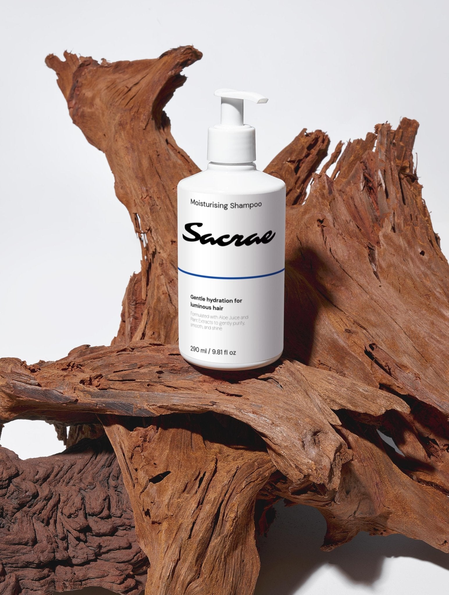 Sacrae Moisturising Shampoo — lifestyle shot