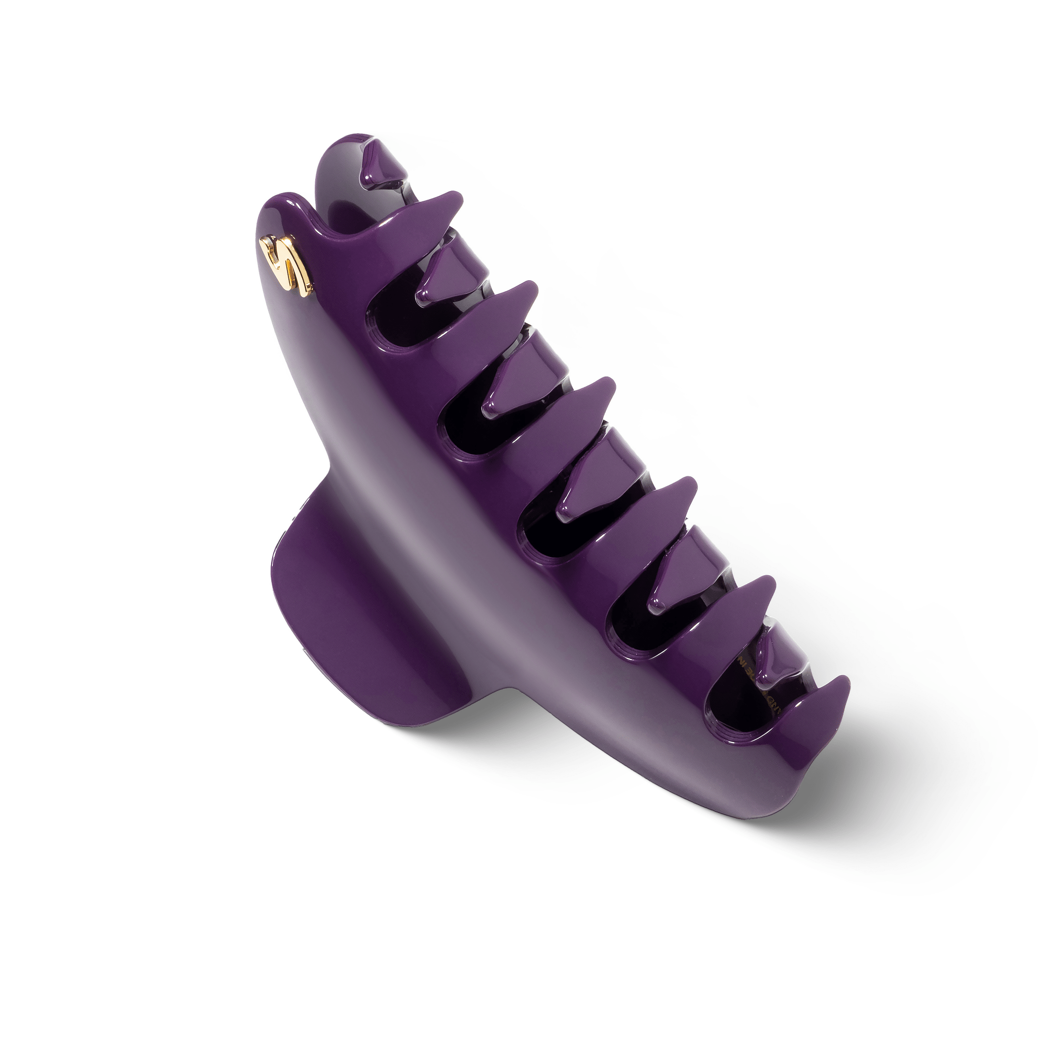 Pince L Purple Karma — top view showing Grip Link System™ teeth