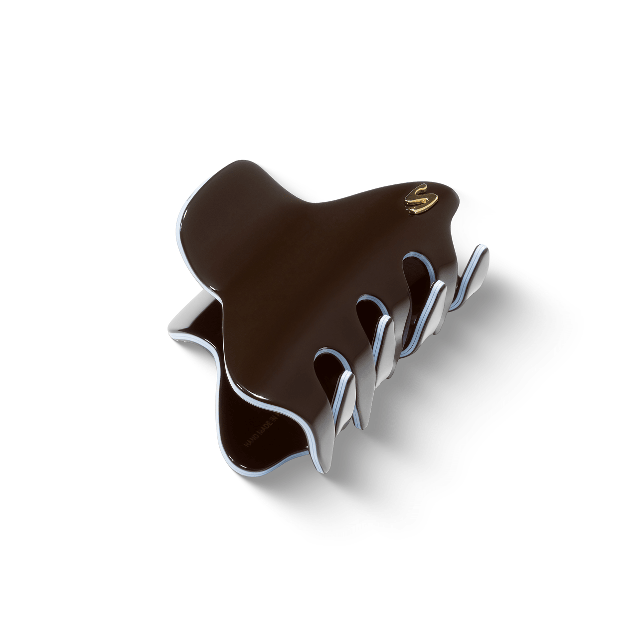Pince M Twilight Mirage — flatlay with matching Barrette M