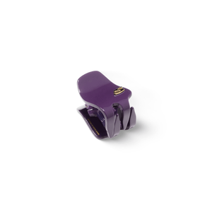 Pince XS Purple Karma — flatlay with matching Barrette XS