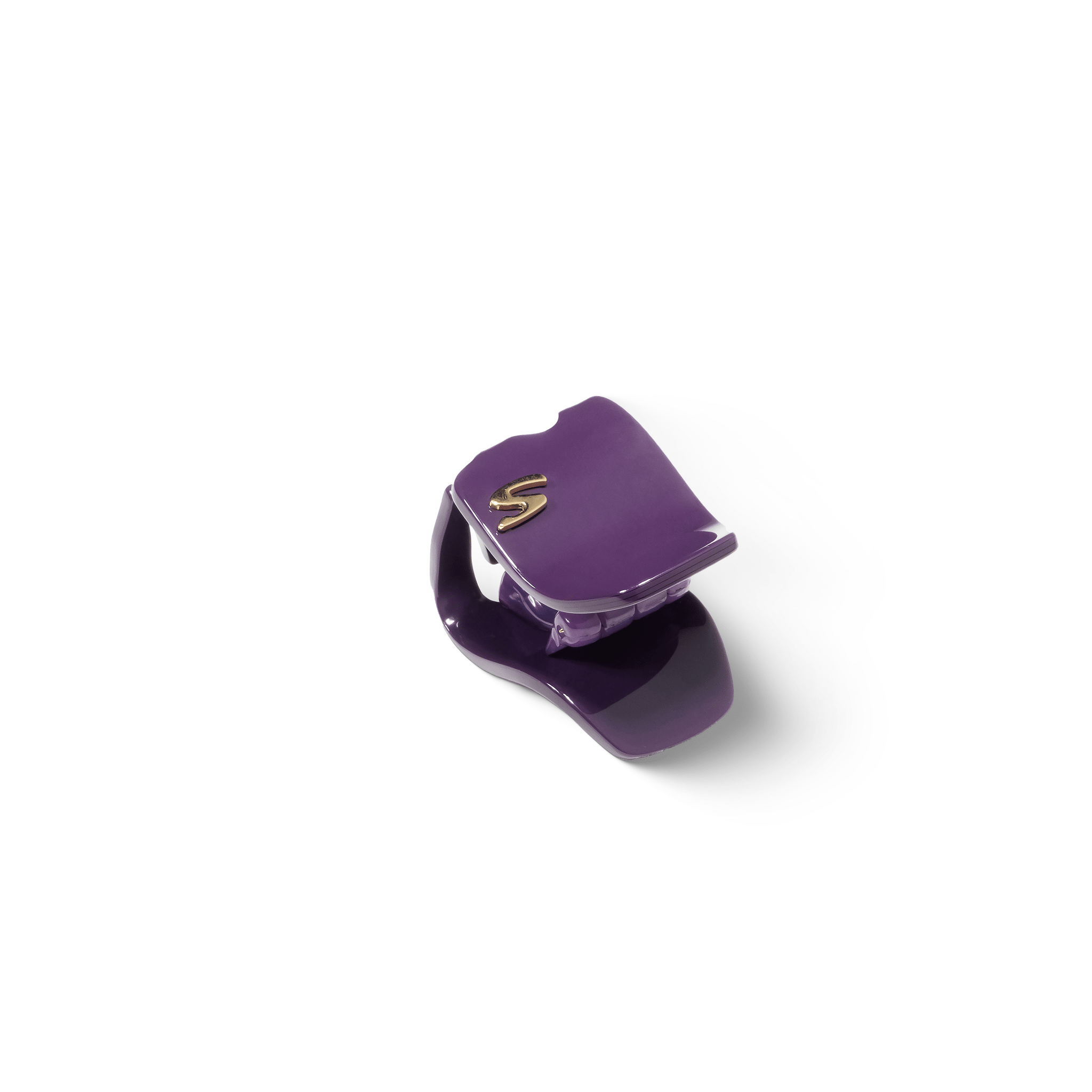 Pince XS Purple Karma — top view showing Grip Link System™ teeth