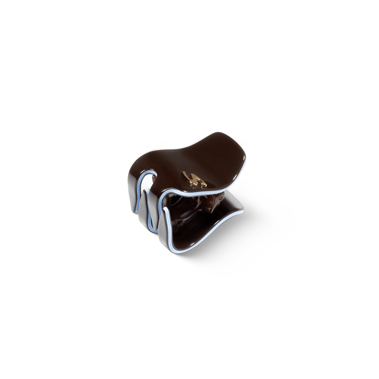 Sacrae Pince XS Twilight Mirage — profile view showing depth and curve