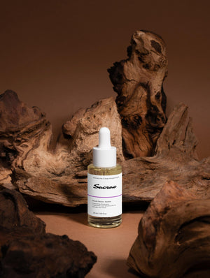 Sacrae Rosemary Hair & Scalp Oil — lifestyle shot