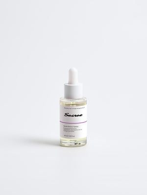Sacrae Rosemary Hair & Scalp Oil — overhead product shot